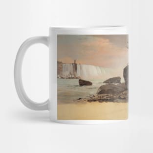 View of the Canadian Falls and Goat Island by Frederic Edwin Church Mug